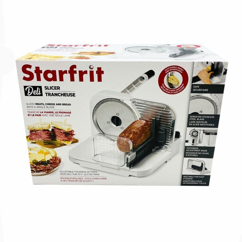 Manual Deli Slicer with Stainless Steel Blade O9093