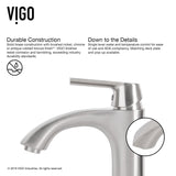 Glass Grey Onyx Bathroom Sink/Basin Set with Linus Faucet and Rectangular Vessel
