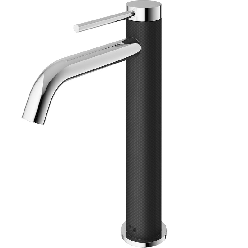 Lexington Single Handle Vessel Sink Bathroom Faucet with cFiber Body, Chrome R5944