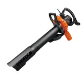 WG518 12 Amp 385CFM Electric Leaf Blower, Vacuum & Mulcher
