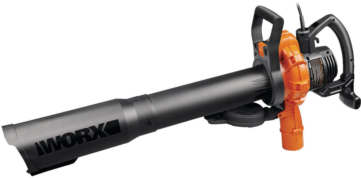 WG518 12 Amp 385CFM Electric Leaf Blower, Vacuum & Mulcher