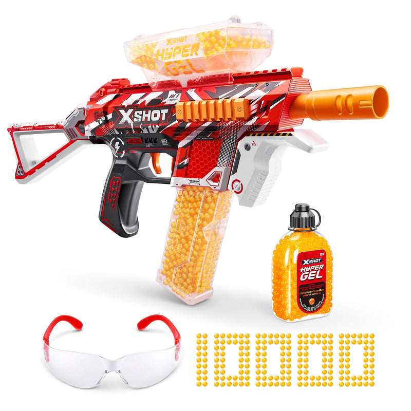 Hyper Gel Trace Fire Blaster with 10,000 Gel Pellets X4387